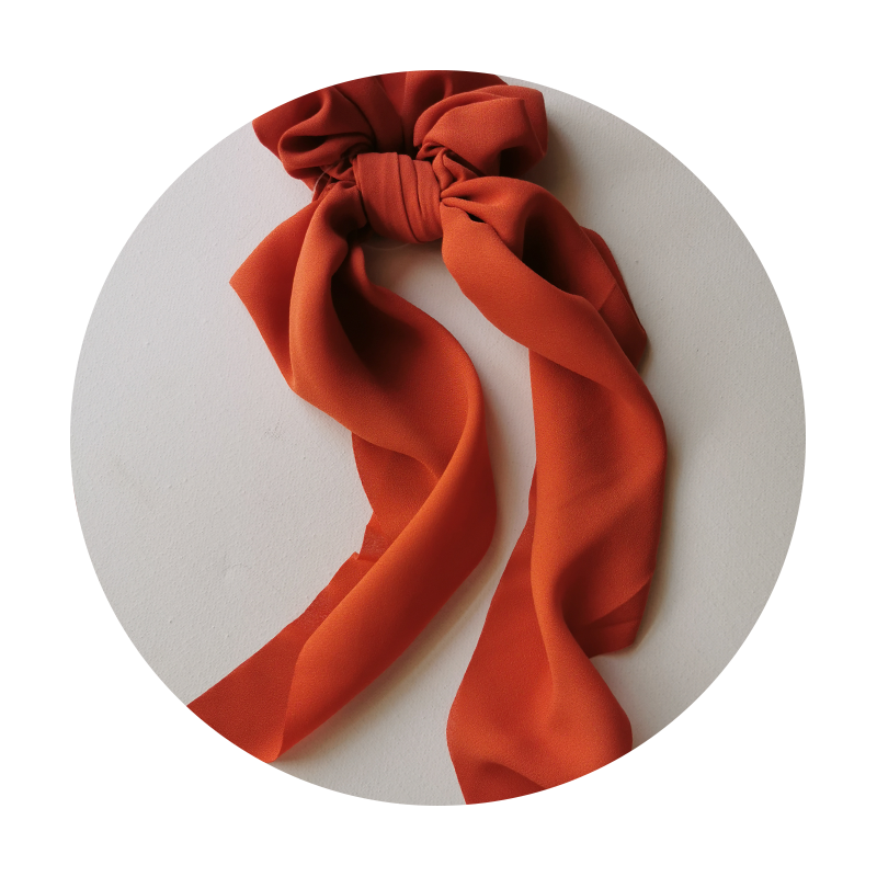 Fire Scrunchie & Scarf